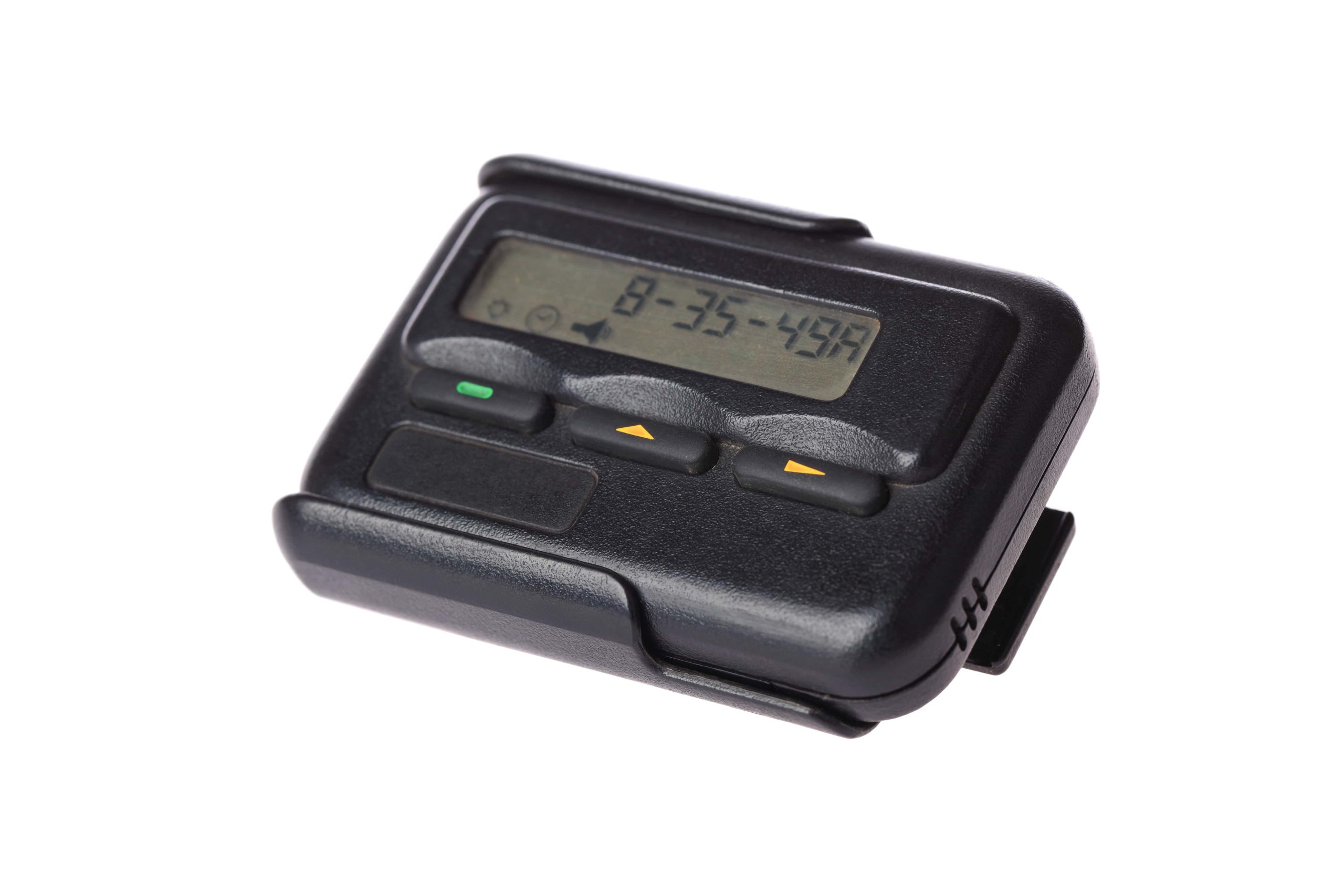 Explosive beeper device disguised as a communication tool used in modern intelligence operations